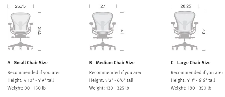 Herman Miller Aeron Ergonomics